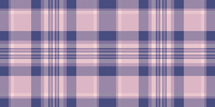 Decoration tartan texture plaid, scottish background check fabric. Herringbone pattern vector seamless textile in light and blue colors.