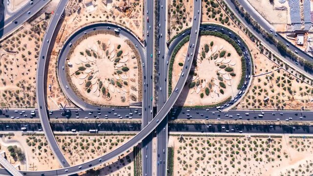Riyadh Towers Aerial View