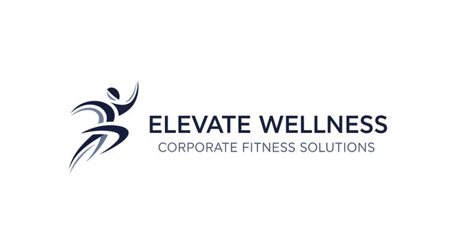 Elevate Wellness Corporate Fitness Solutions Logo.