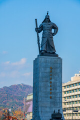 Fototapeta premium seoul city landscape