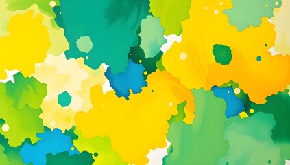 Naklejka premium abstract colorful watercolor texture background