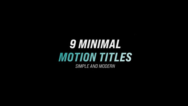 Animation Title 9