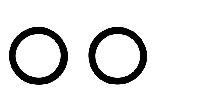 Precise flat diagram of spherical data tokens arranged before a rectangular holding structure, representing ordered message delivery, backend buffering, and sequential processing in cloud software