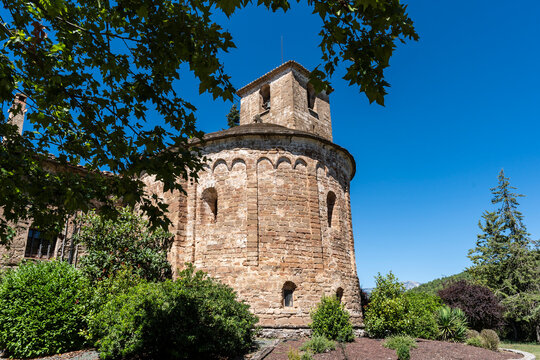 Lombard Romanesque church, 11th century, Sant Esteve d'Olius, Solsona, the Solson&eacute;s, Catalonia, Spain