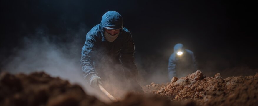 The mine clearance crew gently disarms dangerous bombs and explosive gadgets.
