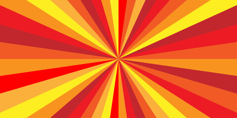 Vector graphic design with abstract circus light Colorful sun rays sunburst pattern background, energy and splash elements. Dynamic manga light pop pattern with radial beam ray. © armans