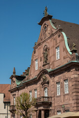 Obraz premium Historisches Rathaus in Ettlingen, Baden-Württemberg, Deutschland