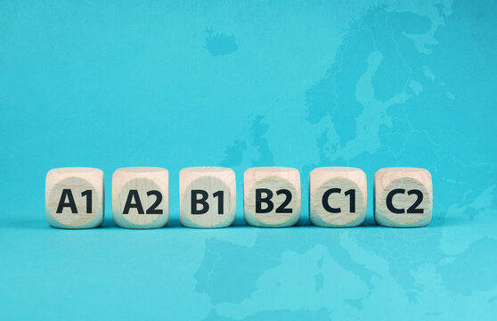 European languages spoken in Europe, different language learning level and polyglot concept, multilingual business, community of multilingualism