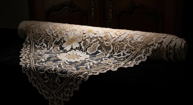Intricate Lacework Tapestry Detail 356 v2-6x