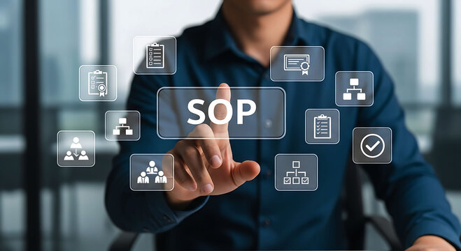 Standard Operating Procedure Workflow Process Management Interface