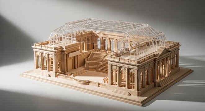 Intricate Architectural Model 1 Gigapixel Standard V2