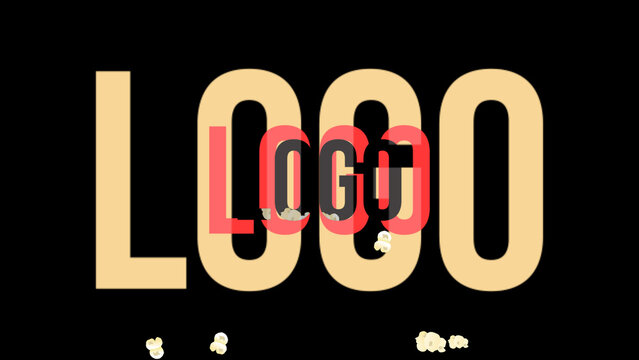 Popcorn Broadcast Package Logo ID 3 &ndash; Fun Cinema Style Motion Graphics, Titles, Lower Thirds, Logo, Transitions and Promo Elements for TV, Movie and Media Content
