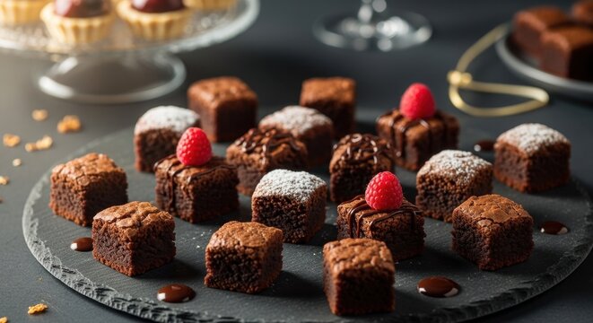 Miniature Gluten Free Brownies 244 Gigapixel v2