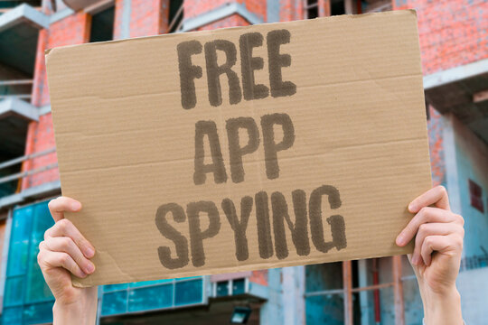 "Free App Spying" No-cost digital tools monetize users through continuous behavioral data extraction. FREE. DIGITAL. MONETIZE. BEHAVIORAL. EXTRACTION.