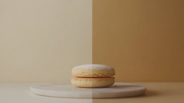 Single Round Shortbread Cookie fadzm2