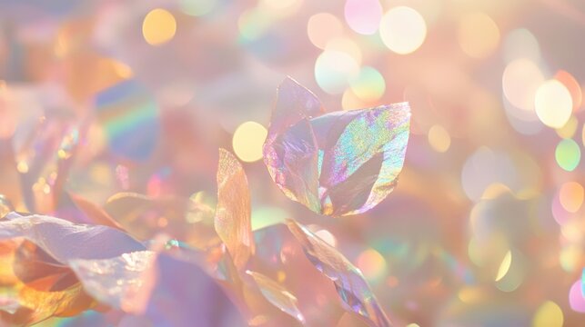 Iridescent Confetti Falling Gracefully fadzm2 Gigapixel v2