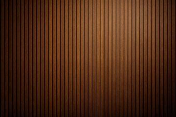 Fototapeta premium vertical linear striped brown background panel with copy space