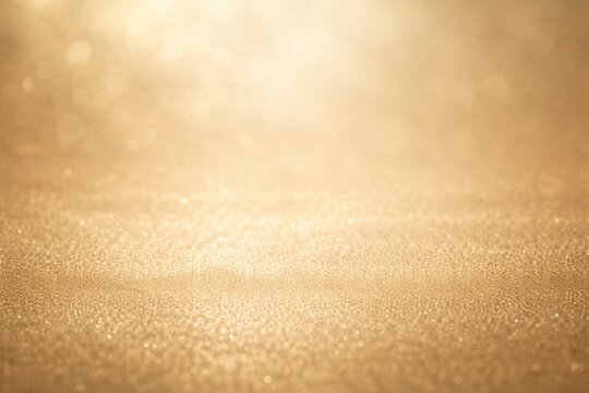 Shimmering gold minimal texture backdrop under soft daylight with copy space
