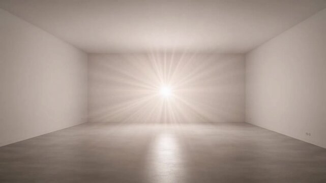 empty white room
