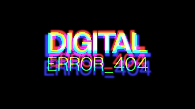 RGB Split Kinetic Text Animations