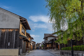 Obraz premium Traditional Street with Yasaka Pagoda in Higashiyama Kyoto Japan
