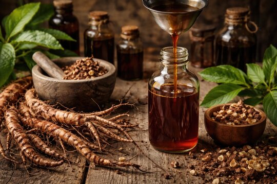 Preparation of herbal syrup derived from Carapichea ipecacuanha roots