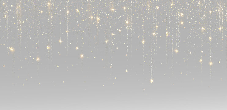 Premium black and gold sparkling abstract texture with vertical luminous rain particles for elegant luxury festive wallpaper background