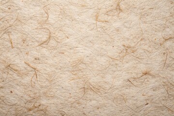 Fototapeta premium Detailed natural fiber texture on recycled handmade mulberry paper backdrop