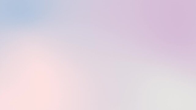 Soft pastel hues blend gently across the screen. Warm tones fade into cool shades with smooth transitions.