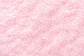 Fototapeta premium Top down shot of a matte pink furry backdrop with high key lighting