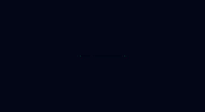 Digital data loading progress bar animation on dark background animation