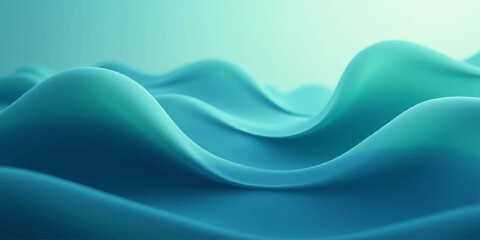 Obraz premium Abstract blue wave design featuring flowing vector lines and wavy light patterns to create a motion texture wallpaper for a modern water backdrop