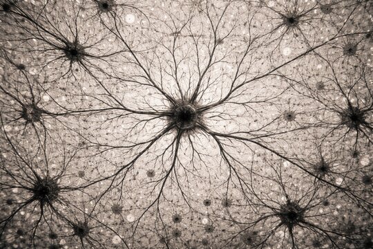 Visualization of white matter astrocyte processes in brain tissue with silver chromate staining