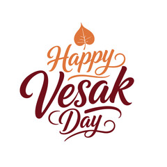 Fototapeta premium Happy Vesak Day
