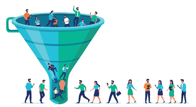 Optimizing the B2B sales funnel for high-conversion lead generation and targeted customer acquisition strategy