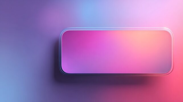 Modern SaaS website hero with floating interface card, soft gradient background and large negative space for product messaging