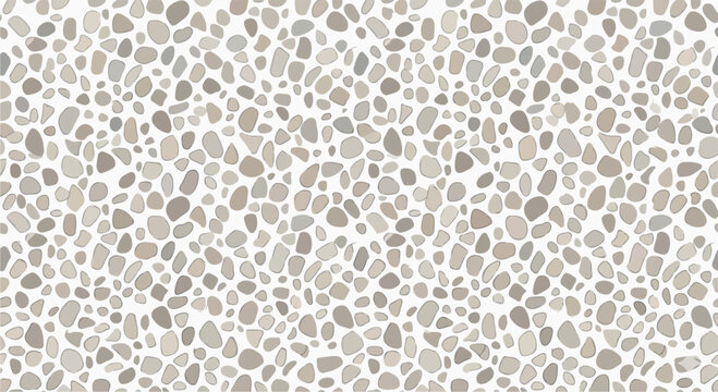Seamless Abstract Pebble Stone Pattern Background