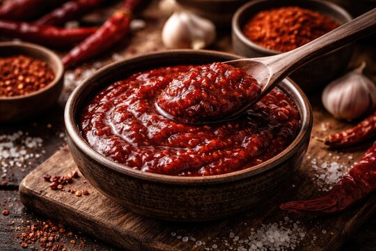 Korean fermented chili paste known for its sweet and spicy profile