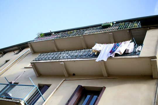 Balcon ancien de Rive de Gier