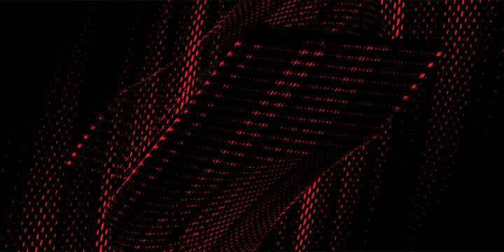 Red black brush stroke pattern car sticker abstract banner sporty lines red black color combination brush stroke pattern grunge motorsport racing design.