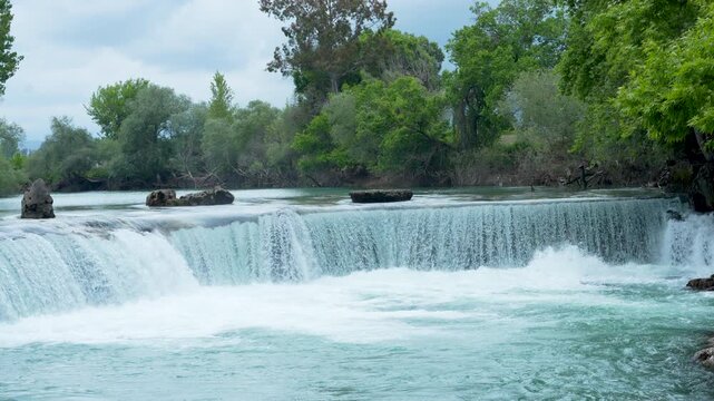 Manavgat Waterfall at Antalya Turkey