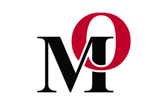 Initial MO Letter Logo Design Service