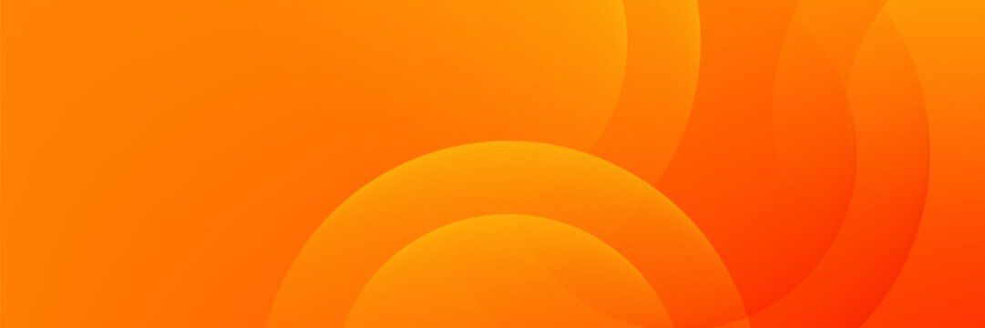 Abstract orange background with circles. Can be used for posters, placards, brochures, banners, EPS 10