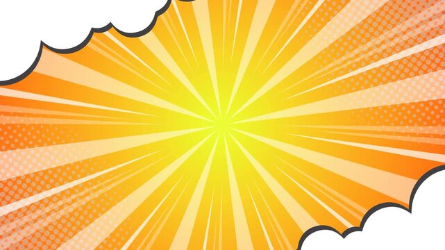 Looping vintage background animation for background editing.