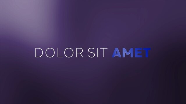 Smooth Dynamic Kinetic Gradient Slide Text (Variable Font)
