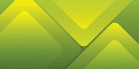Fototapeta premium Abstract green background with soft rounded geometric shapes and smooth gradient texture eps10