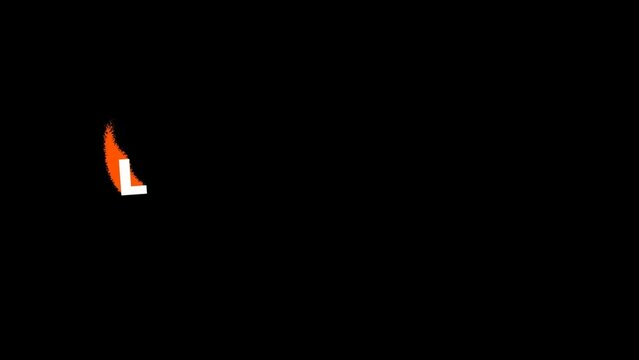 Creative Ink Trail Dynamic Title (Variable Font)