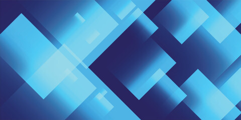 Fototapeta premium Abstract blue background with elegant bright diagonal lines with layered luminous depth and smooth modern contrast, vector design