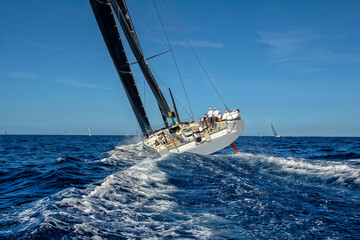 Sailing yacht race. Yachting. Sailing. Regatta  © Alvov