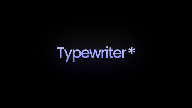 Typewriter 2